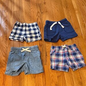 Toddler Boy 18M Shorts Bundle – 4 Pairs Summer Shorts – Playwear